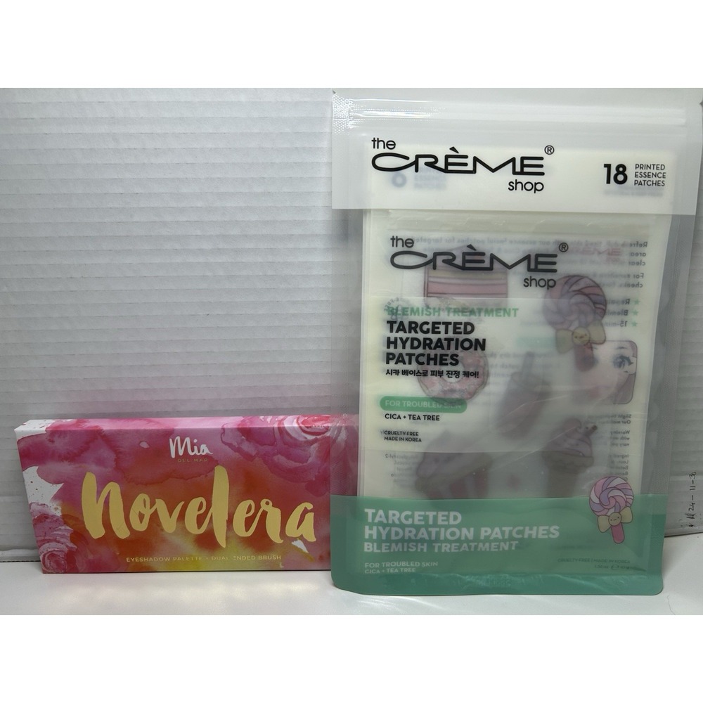 Mia Del Mar Novelera 12 Color Eyeshadow Palette Creme Shop Hydration Patches  F6 - Picture 2 of 5